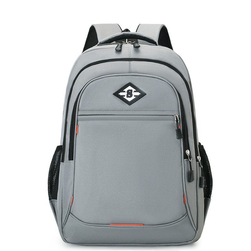 Ventas directas de fábrica 2024 nueva mochila casual de nailon para computadora de 15 pulgadas moda contraste color gran capacidad mochila escolar para estudiantes