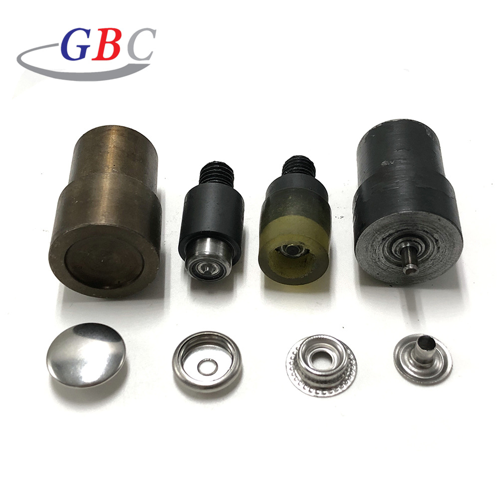 源头厂家五爪扣四合扣金属纽扣手压机模具/电动机模具暗扣钮扣