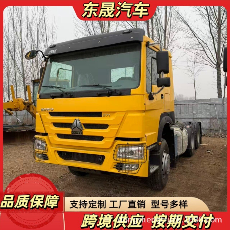 Export-Ready 99% New Howo 6X4 Tractor Truck 371 Horsepower Sinotruk Howo Trailer Head Container Transport Truck Export-Ready 99% New Howo 6X4 Tractor Truck 371 Horsepower Sinotruk Howo Trailer Head Container Transport Truck
