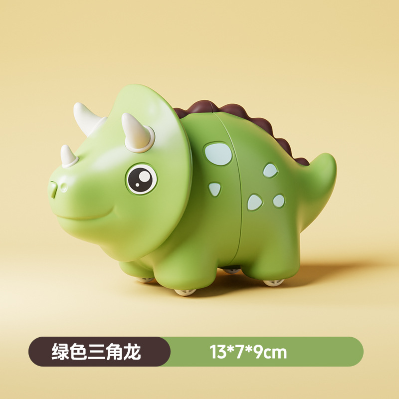 Juguetes para niños impactan dinosaurios telescópicos colisión deformación creativa dinosaurio juguetes de jardín de infantes pequeños juguetes de regalo al por mayor