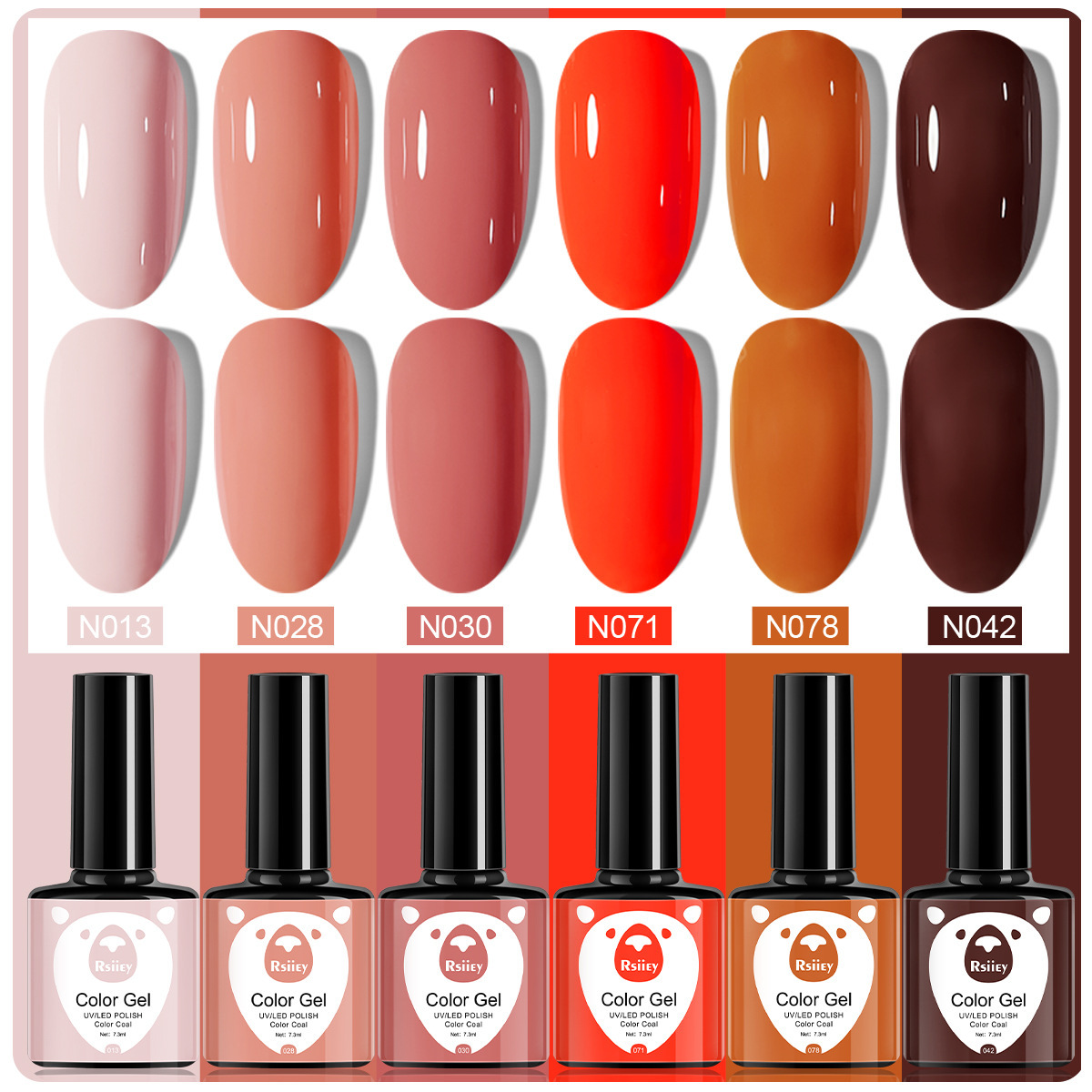 6 colores esmalte de uñas pegamento fototerapia embotellada color popular pintado brillante ojo de gato pegamento UV fototerapia pegamento esmalte de uñas traje de pegamento