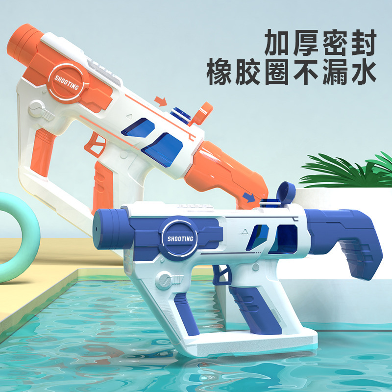 Al por mayor automático continuo pelo eléctrico pistola de agua niño pistola de agua juguete Nuevo Festival de salpicaduras de agua pistola de agua de gran capacidad para niños