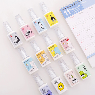 Baitong Correction Fluid Cartoon Correction Fluid Xiao Zi Ling Students Correct Cute Stationery Wholesale