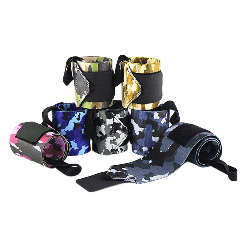 Muñequera Deportiva Ajustable de Nylon Elástico, Protección de Muñeca, para Levantamiento de Pesas image 1
