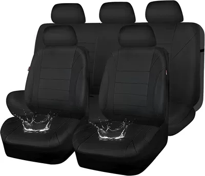 Universal seat cover — Cover - black-2-piece-set-single-seat