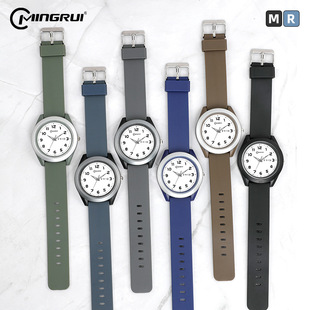 Student quartz watch for men and women, high-looking, trendy, simple, new junior high school time calendar watch, dropshipping