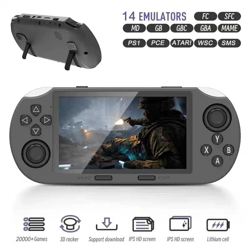 Cross-border explosion SF3000 open source gaming machine GBA arcade hand gaming machine supports wireless dual-beating handle