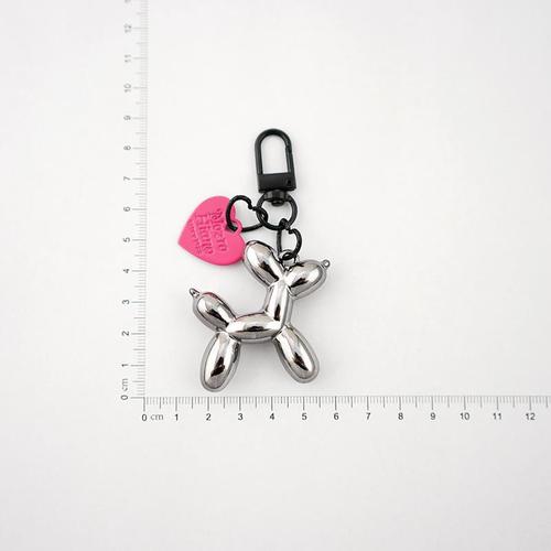 ins balloon dog key chain original couple key chain niche personality bag pendant dark cool girl pendant