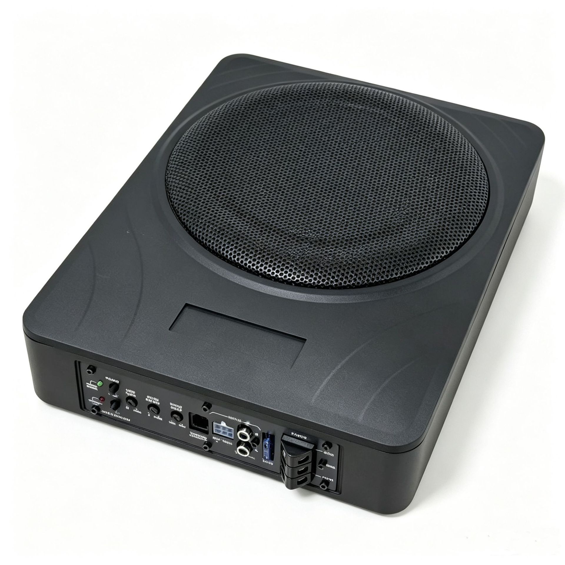 Cross-border e-commerce wholesale car audio modification spider subwoofer with lights 10inch high-power active ultra-thin subwoofer