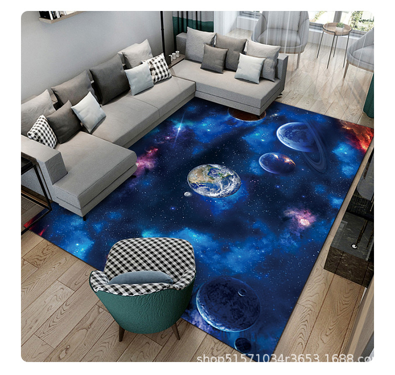 跨境地毯,儿童地毯,立体地垫,视觉地毯