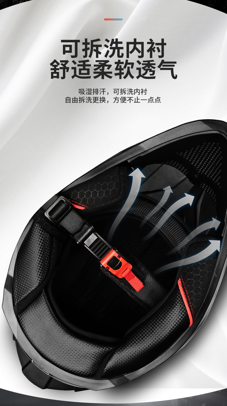Foreign Trade Exclusive Full-Face Helmets for Mountain Road Off-Road Motorcycles, Suitable for Men and Women, Electric Motorcycles, All-Season Summer Rally Helmets