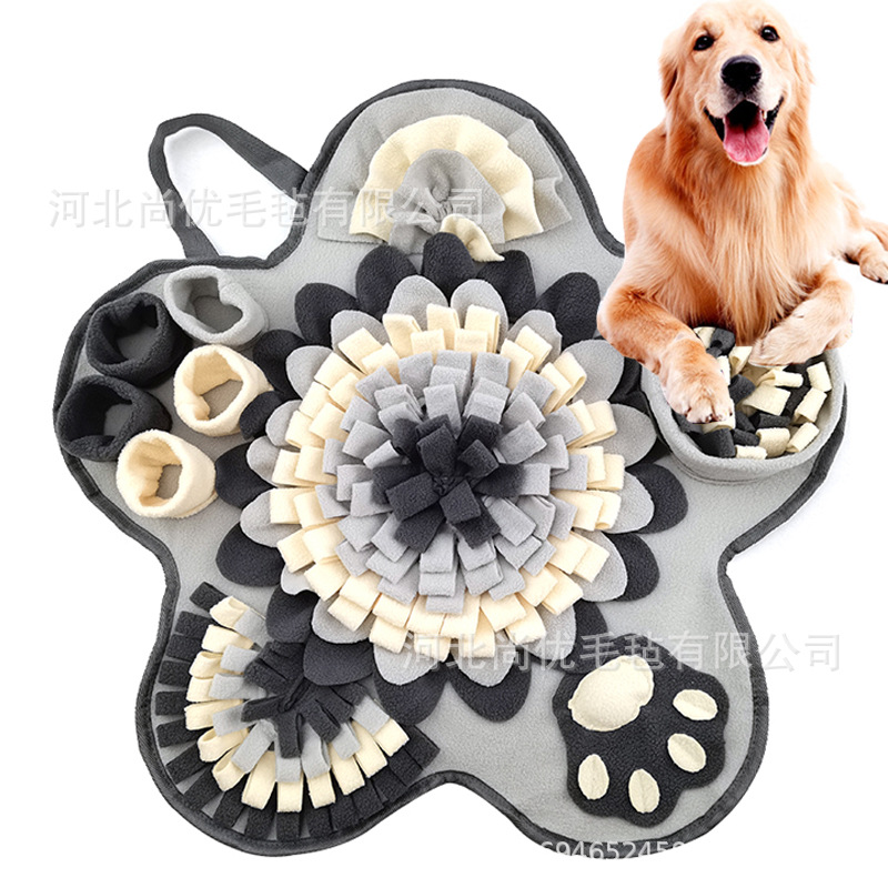 Spot almohadilla para olfatear para mascotas transfronterizas, juguetes educativos para perros y gatos, almohadilla para forrajeo para perros, almohadilla para comida lenta y anti-asfixia