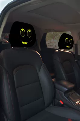 Universal seat cover Cross-border Amazon best-selling universal pullover printed - rabbit-teeth-double-sided-printing-1-piece