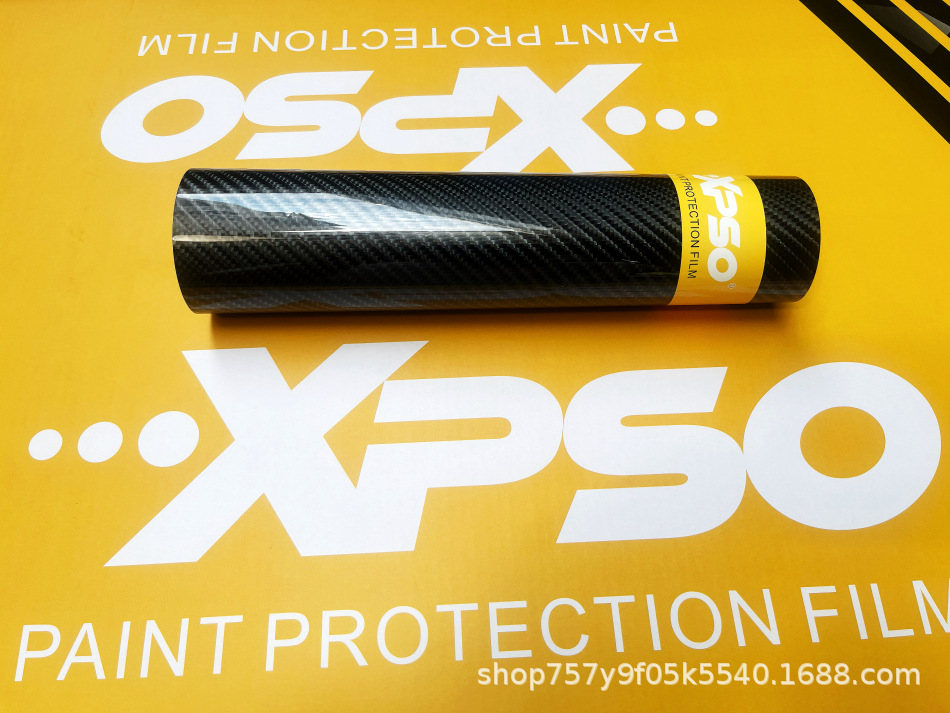 Car Carbon Fiber Film Imported Tpu Color Changing Film High Gloss 5D Paint Protective Film Carbon Fiber Self-Healing Film Ppf