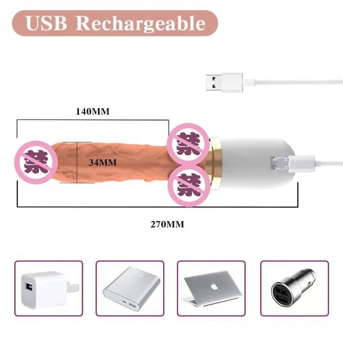 Remote control automatic extensible and retractable vibrating rod female masturbation climax simulation penis vibrator novelty sex toy