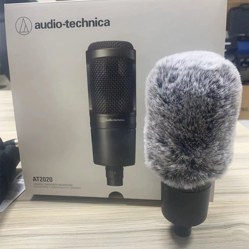 Adecuado para azul muñeco de nieve azul YETI Snow Monster Cubierta de micrófono de condensador de triángulo de hierro Cubierta a prueba de viento Cubierta de micrófono