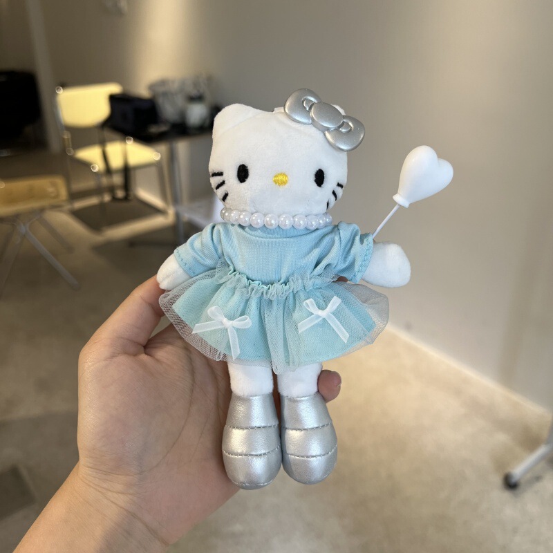 新しいかわいい長い脚ぬいぐるみペンダントスカートドレスアップベビー服インスタイル人形ペンダントバックパックキーホルダーバッグペンダント|undefined