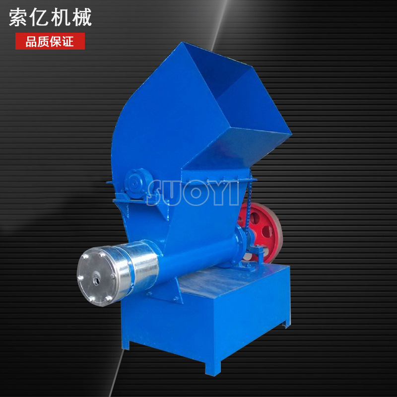 泡沫回收热熔出坨机 废旧泡沫边料造块挤出机 柴油机版泡沫化坨机