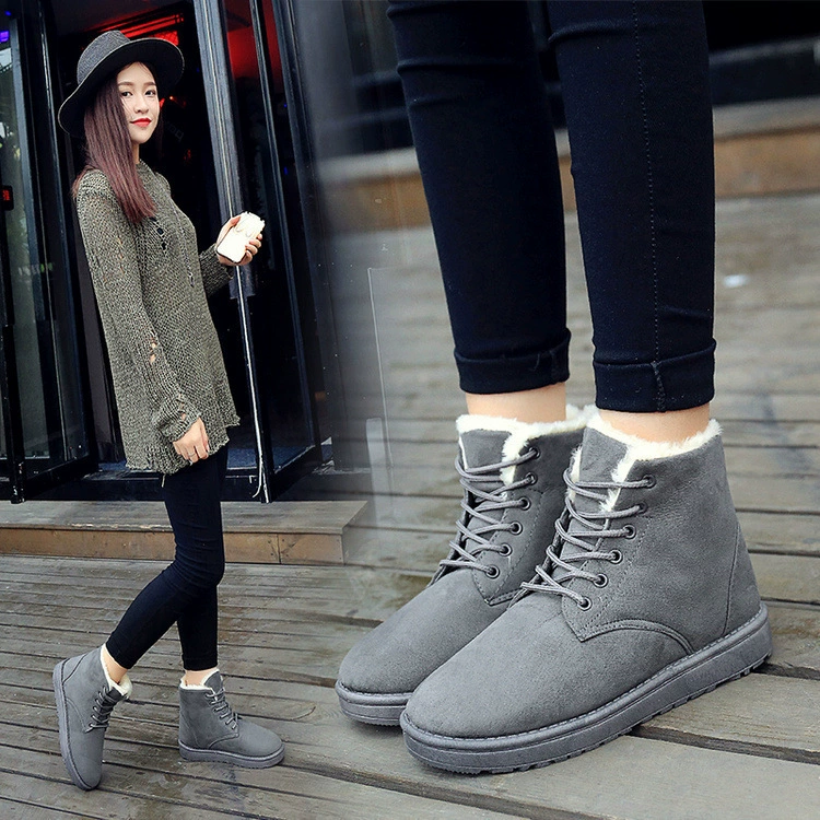 Martens, winter low boots, Korean style