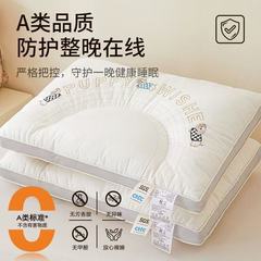 A类全棉小枕头护颈椎助睡眠家用儿童学生宿舍幼儿园专用枕芯整头