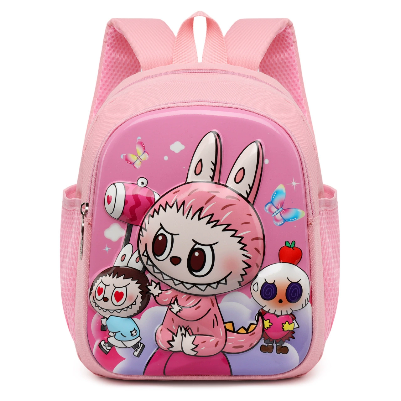 Детский рюкзак Cross-border l labubu, школьный ранец в стиле K, детский садовый рюкзак abubu, мультяшный рюкзак для мальчиков и девочек
