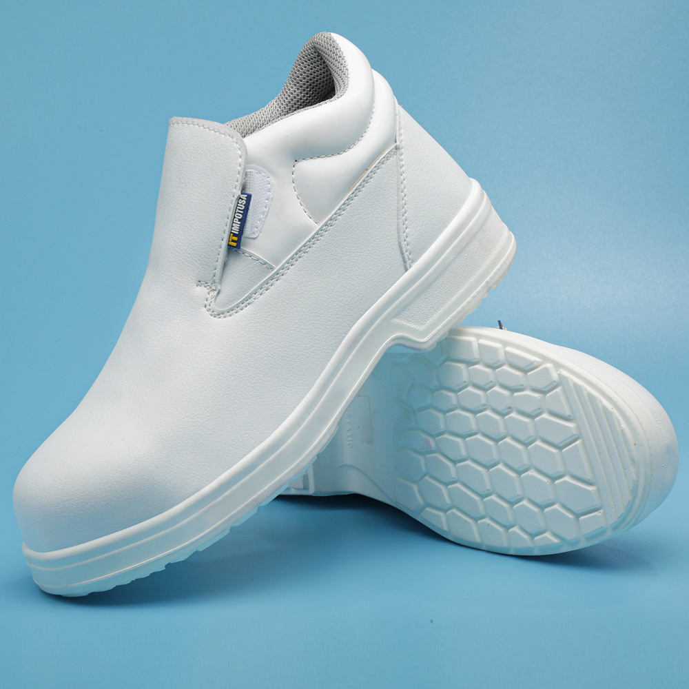 护工鞋四季款小白鞋防静电劳保鞋护士鞋
