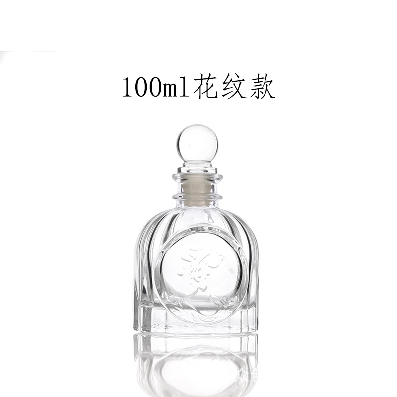 Botella de perfume sin caña de fuego botella de perfume botella de perfume vacía botella de perfume de belleza botella de vidrio image 9