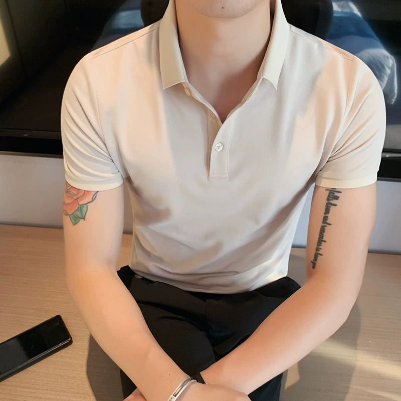 Short sleeve T-shirt, summer lightweight polo for leisure