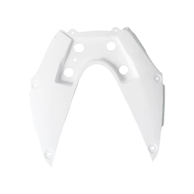 Big R 09-16 Model Years, Motorcycle Fender - rear-lower-plate-white-embryo