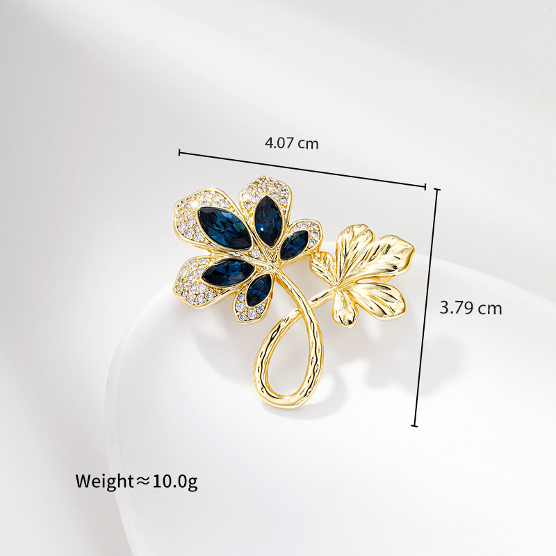 Xuping broche de alto nivel lujo ligero nicho accesorios de ropa temperamento viento broche fuente fábrica al por mayor personalizada image 27
