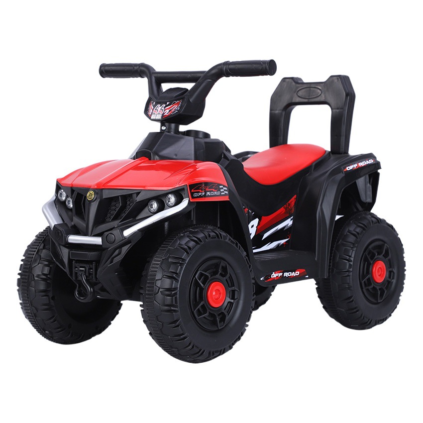 Motocicleta eléctrica para niños vehículo de cuatro ruedas para niños y niñas coche de juguete para bebés puede sentarse en el cochecito de batería recargable para niños grandes