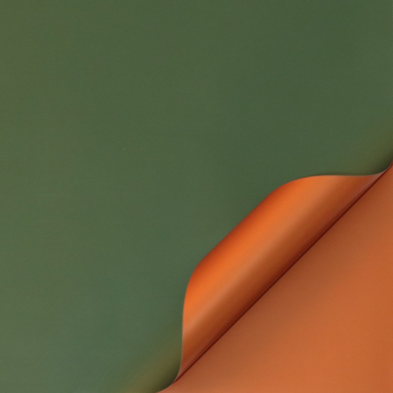 Papel de regalo de flores descuento al por mayor doble color papel Ouya papel flor papel rosa ramo coreano material de papel impermeable