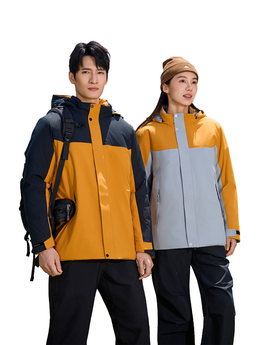 Otoño y invierno impermeable chaqueta de viento hombre trajes de trabajo transfronterizos chaqueta de trabajo exterior personalizada función al aire libre vestir plumón interior