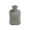 Light green hot water bottle