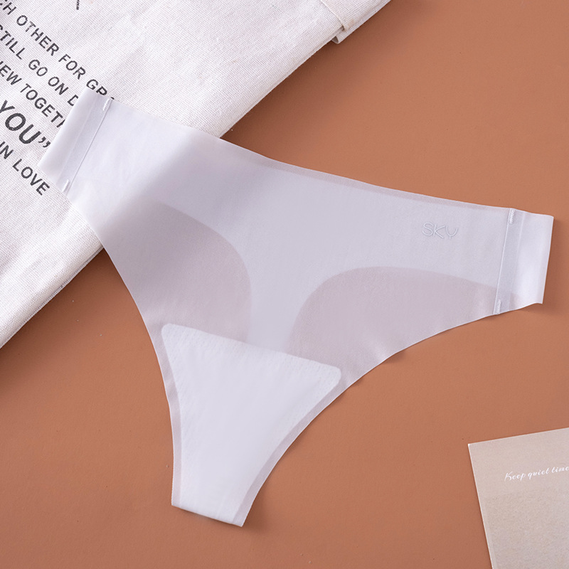 10D alta elástico ultra-Delgado dispensación sin costuras transpirable ropa interior yoga fitness puro sexy Algodón puro entrepierna Tanga de las mujeres