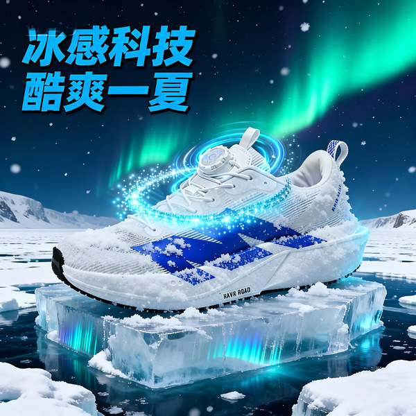 Breathable running sneakers