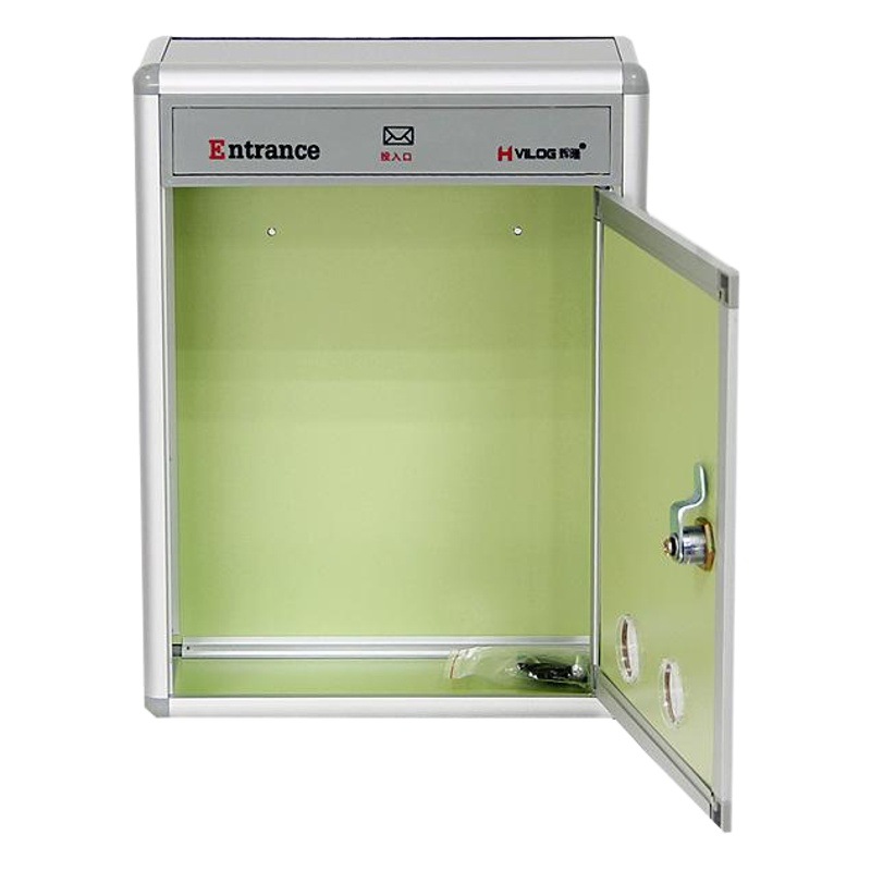 Dehuilong large mailbox suggestion box aluminum alloy frame complaint suggestion box wall hanging with lock dedication box Report box