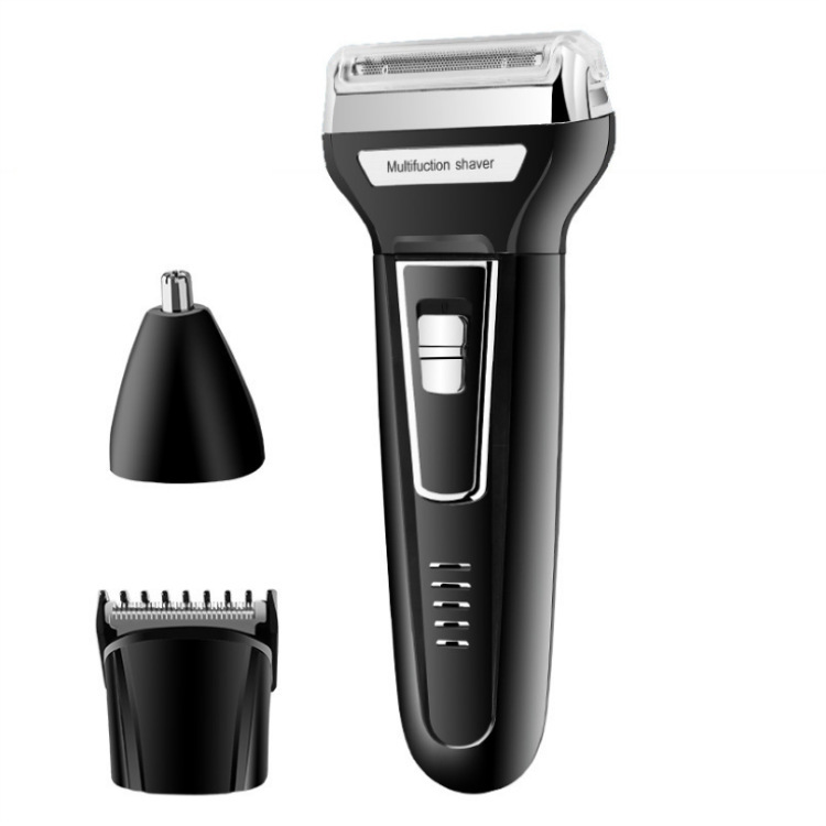 Kemei KEMEI KM-6558 Reciprocating Double Head Electric Shaver Barber Nose Hair Cutter Three-in-One
