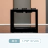 Medium black building block box (length 12cm*width 8cm*height 10.5cm)