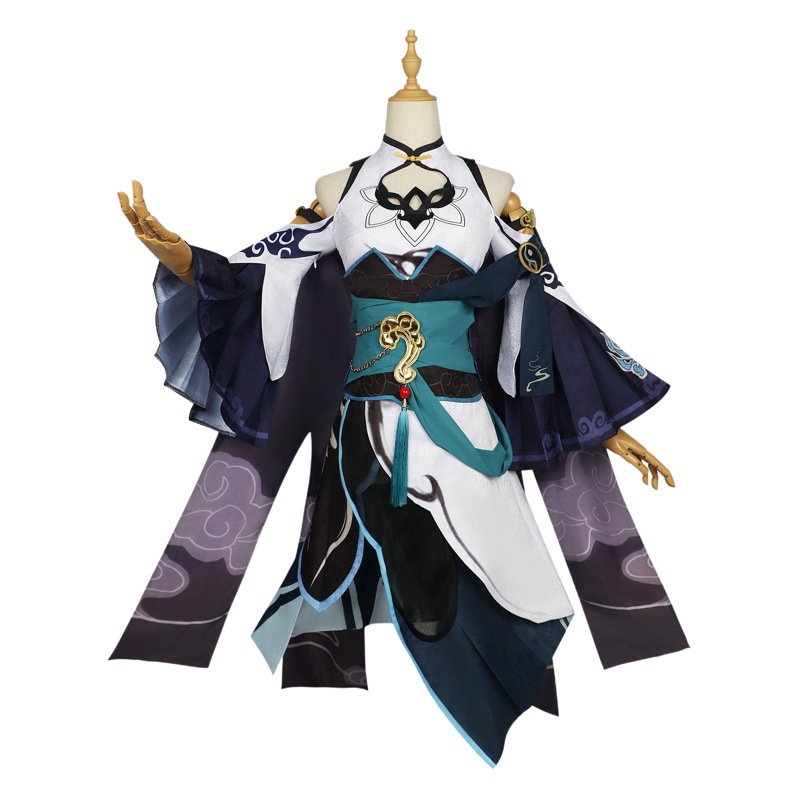 Beishui negocio Fu Huayun Mo Dan Xin cos colapso 3 juego de juego traje de segunda dimensión Yuan estilo nacional Cosplay