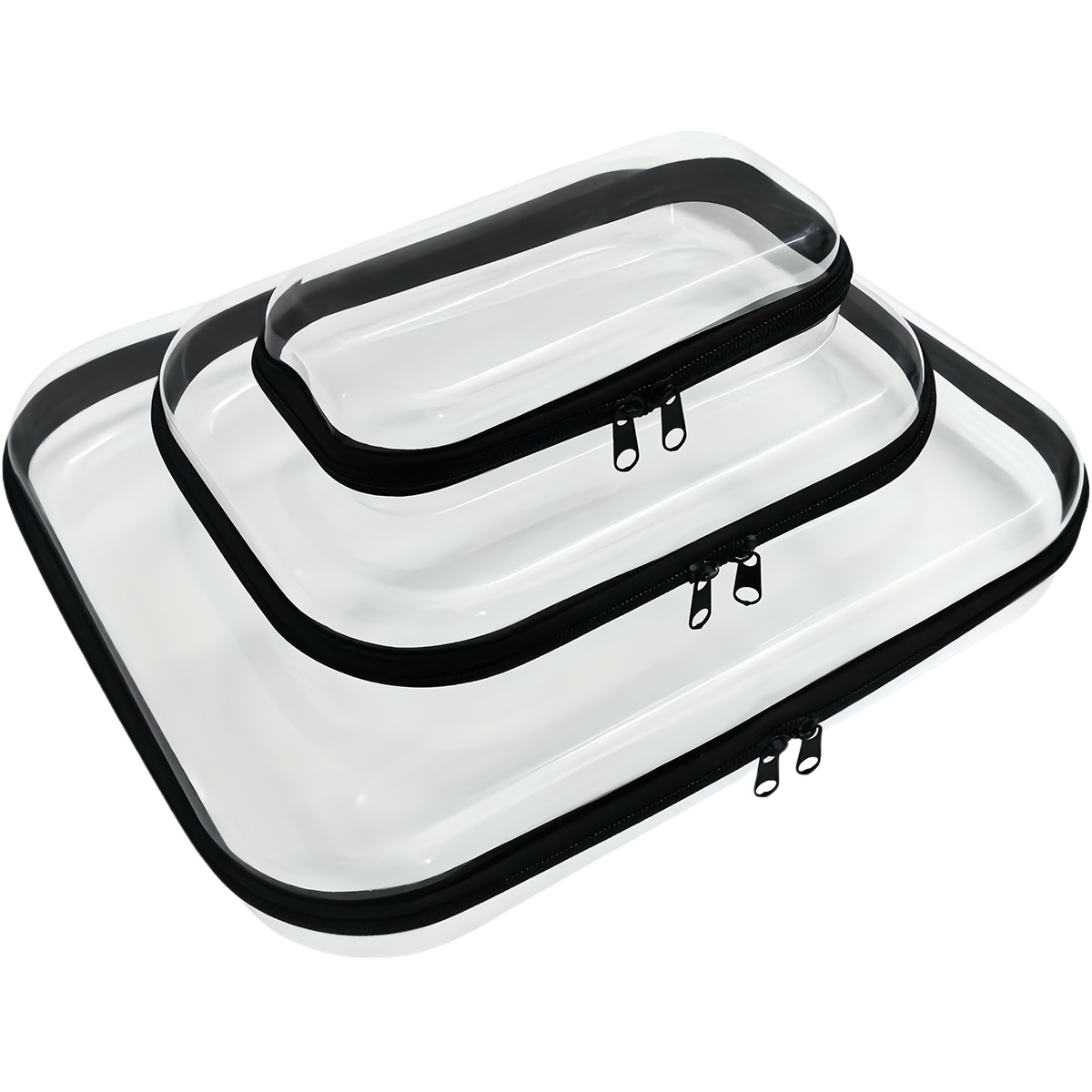 Cross-Border Popular Amazon Foreign Trade Storage Zipper Hard Bag Home Foldable Clothing Storage Bag Miscellaneous Storage Bag