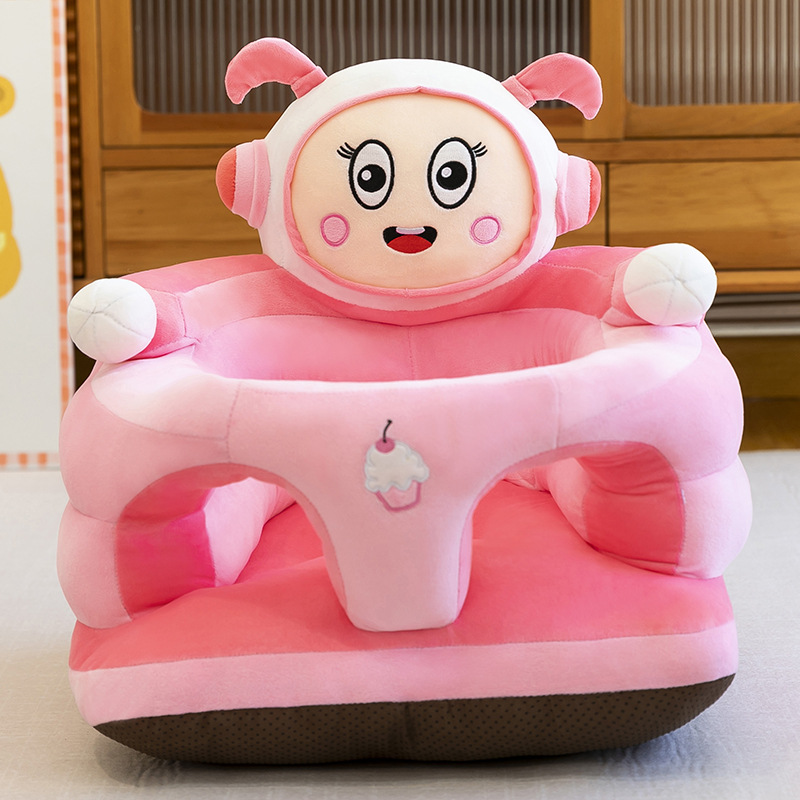 Nuevo asiento para bebés anti-caída creativo robot de dibujos animados para aumentar el sofá de bebé 4 a diciembre asiento de estudio