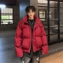 冬季加厚美式保暖棉服