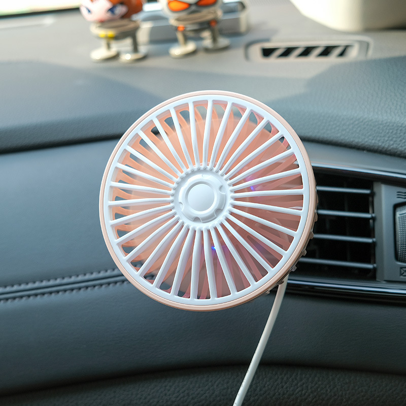 Coche USB de salida de aire bálsamo creativo pequeño ventilador del coche accesorios del coche image 4
