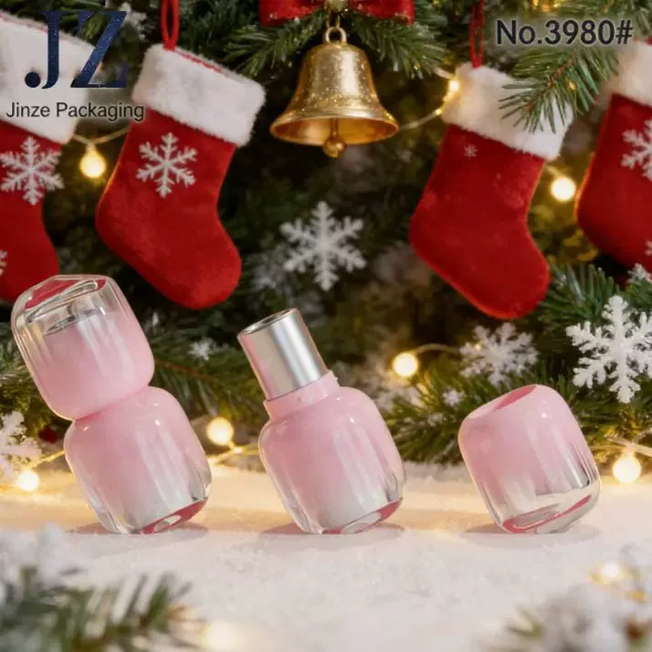 进泽现货 歪脑袋渐变粉 口红管 3.5ml 塑料包材