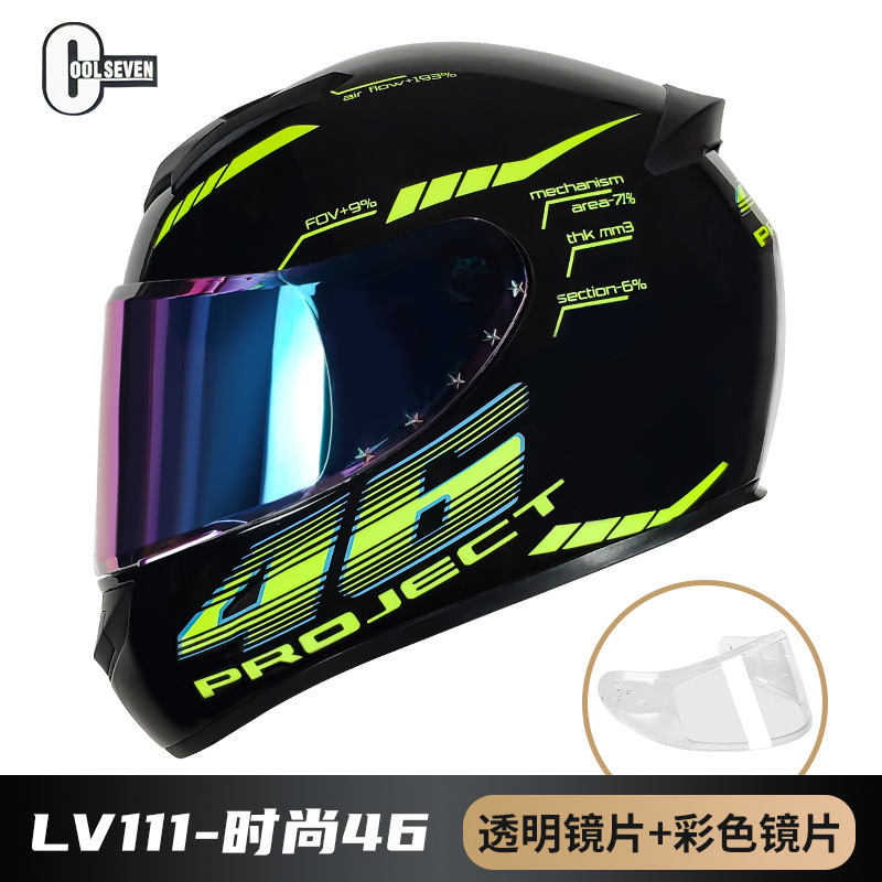 3C casco Certificado de fábrica casco de motocicleta Four Seasons universal locomotora eléctrica casco completo DOT Comercio Exterior Nacional Estándar Clase A