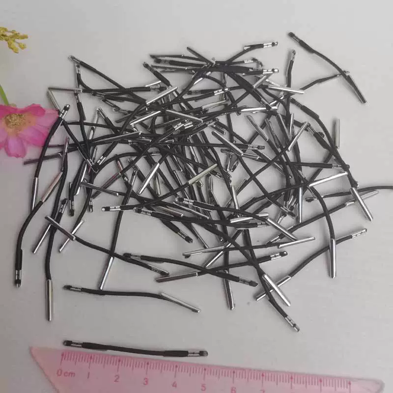 Долгосрочная поставка импортной эластичной веревки толщиной 0,15 дюйма, 5 см, в наличии, сухожильный двухсторонний карточный Железный трос с пряжкой, двухсторонний колючий трос