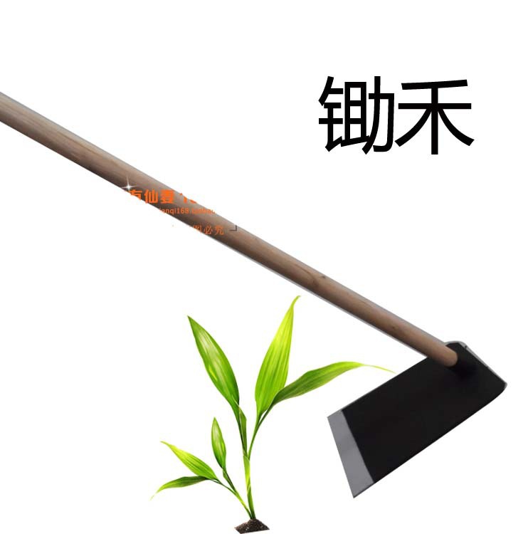 儿童木质小锄头道具表演守株待兔道具锄头镰刀铁锹舞台道具
