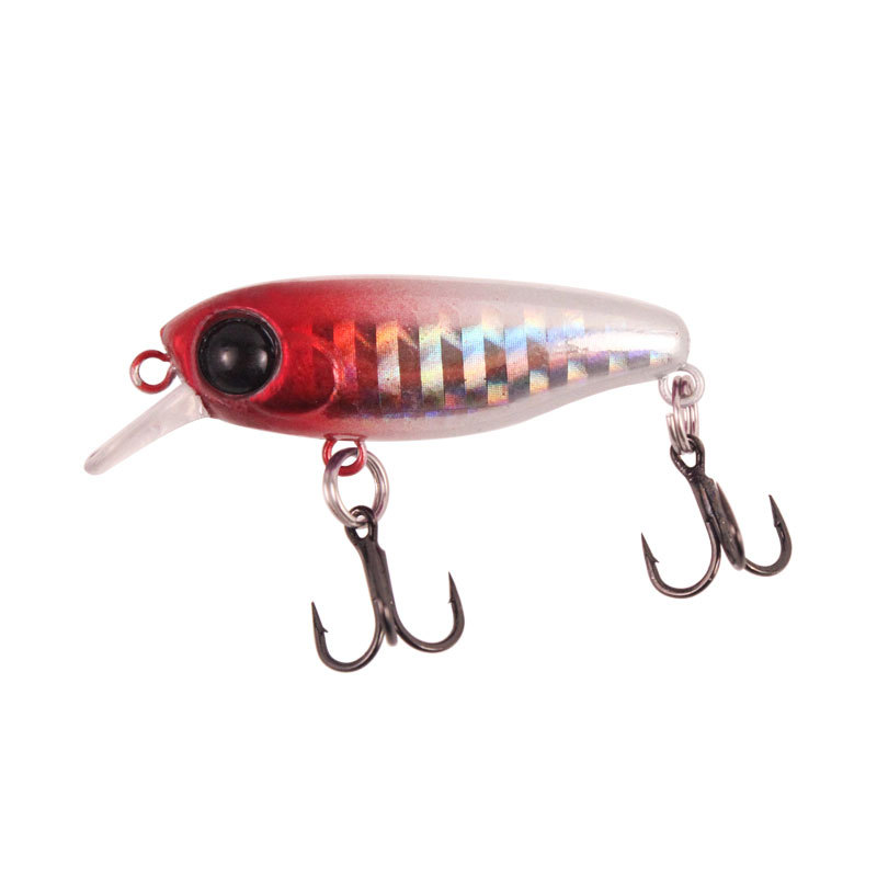 Shallow Diving Minnow Lures Sinking Hard Baits Fresh Water Bass Swimbait Tackle Gear