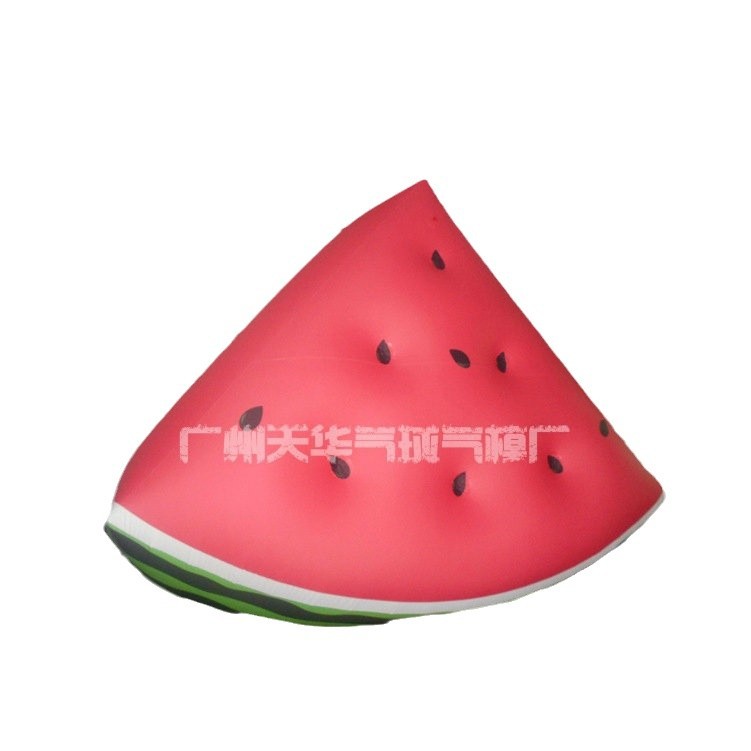 Los fabricantes de modelos inflables suministran el modelo inflable de la fruta de la sandía del aire cerrado del pvc que hace publicidad del modelo inflable fijo modelo inflable